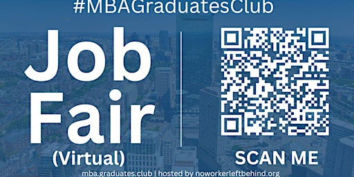 Hauptbild für #MBAGraduatesClub Virtual Job Fair / Career Expo Event #Chicago #ORD