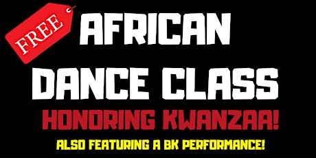 Free African Dance Class w Bandan Koro primary image
