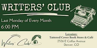 Imagen principal de Tattered Cover Writers' Club at Colfax