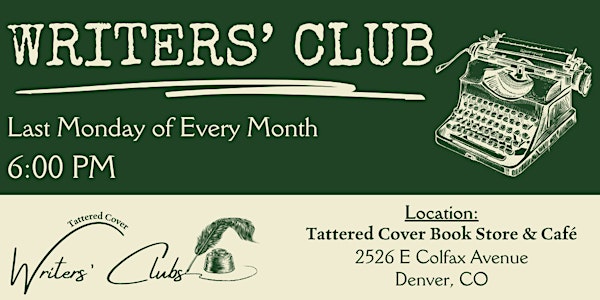 Tattered Cover Writers' Club at Colfax