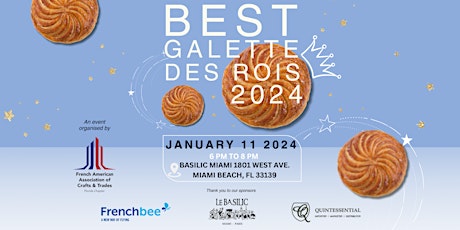Best Galette Des Rois 2024 Contest primary image