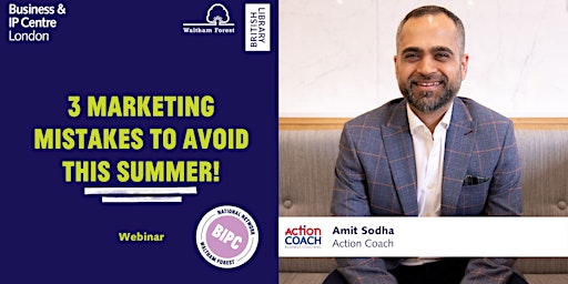 Hauptbild für 3 Marketing Mistakes to AVOID this Summer!