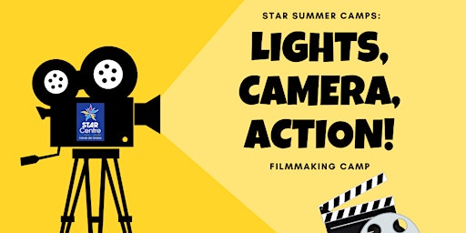 Lights, Camera, Action! Filmmaking Camp (Grades 8-12)  primärbild