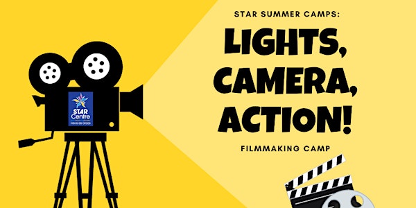 Lights, Camera, Action! Filmmaking Camp (Grades 8-12)