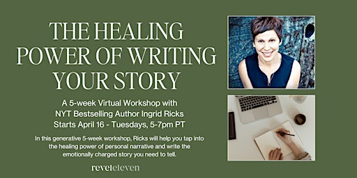 Image principale de The Healing Power of Writing Your Story Workshop