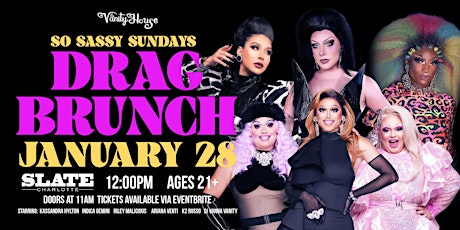 Primaire afbeelding van So Sassy Sunday's Drag Brunch by The Vanity House