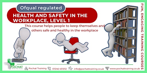 Immagine principale di QA Level 1 Award in Health and Safety in the Workplace (RQF) 