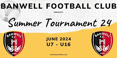 Banwell FC - Summer Tournament 2024 primary image