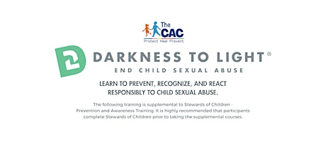 Darkness to Light: Commercial Sexual Exploitation of Children
