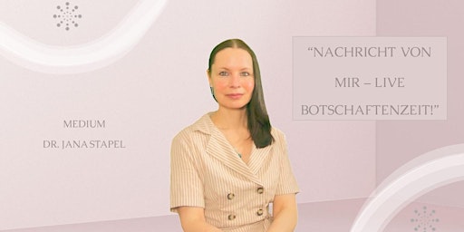 Imagem principal do evento "Nachricht von mir - live Botschaftenzeit!"