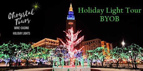 Chrystal Holiday Lights (BYOB) Limo Coach Tour-Cleveland (Westside)