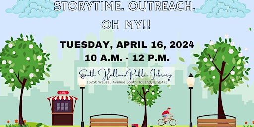 Imagen principal de Storytime. Outreach.  OH MY!!