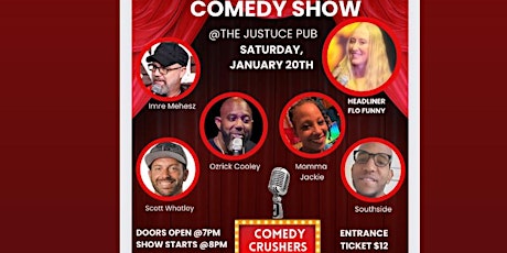 Comedy Crushers Show- Jan 20th primary image