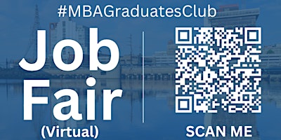 Image principale de #MBAGraduatesClub Virtual Job Fair / Career Expo Event #Bridgeport