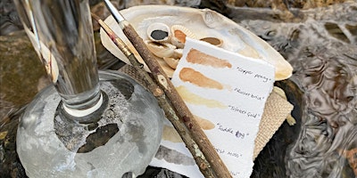 ‘Artists in Nature’  Cwmamman Riverside rock pigment paint-making workshop primary image