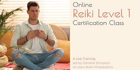 Image principale de Online Reiki 1 Class- 4 Part Certification Series