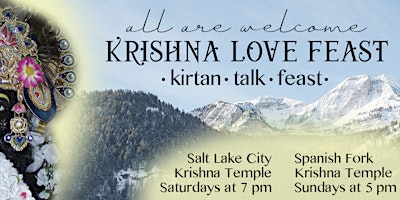 SLC Krishna Temple Love Feasts  primärbild