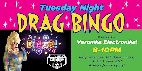 Imagem principal do evento Drag Bingo Tuesdays!