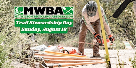 MWBA August Stewardship Day on TBD Trail