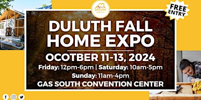 Duluth Fall Home Expo, October 2024 primary image