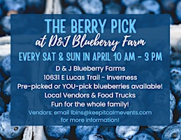 Primaire afbeelding van The Berry Pick @ D & J Blueberry Farms