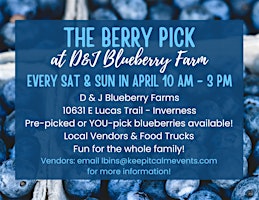 Image principale de The Berry Pick @ D & J Blueberry Farms