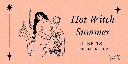 Imagem principal do evento Community Circle: Hot Witch Summer *In-Person*