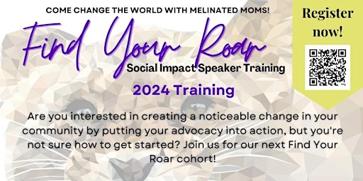 Hauptbild für Find Your Roar Advocacy Training 2024