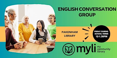 Imagem principal do evento English Conversation Group - Pakenham Library