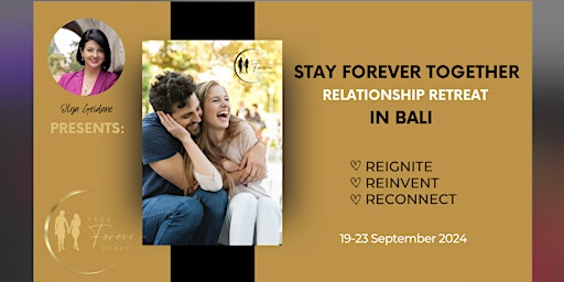 Imagem principal do evento Stay Forever Together Relationship/Couples Retreat in Bali