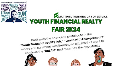 Image principale de Youth Financial Reality Fair 2K24