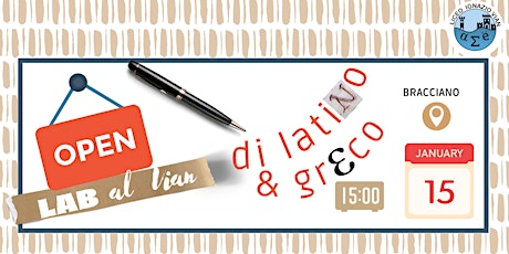 OPEN LAB AL VIAN: per studenti e studentesse di terza media - LATINO&GRECO primary image