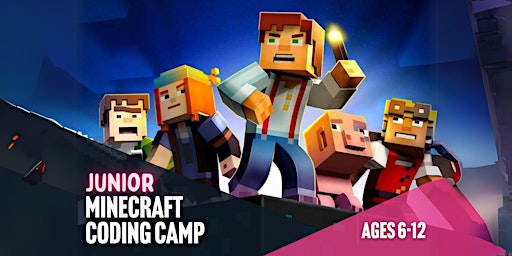 Primaire afbeelding van School Holiday Program - Junior Minecraft Coding Camp