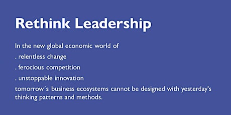 Rethink Leadership