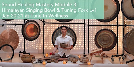 Primaire afbeelding van Sound Healing Mastery Module 3: Singing Bowl Level 1