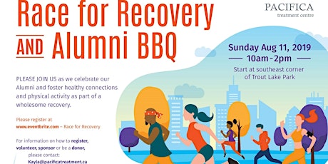 Pacifica Treatment Centre's Race for Recovery & Alumni BBQ primary image