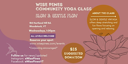 Community Yoga- All Levels primary image