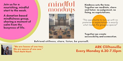 Imagem principal de Mindful Mondays at ARK