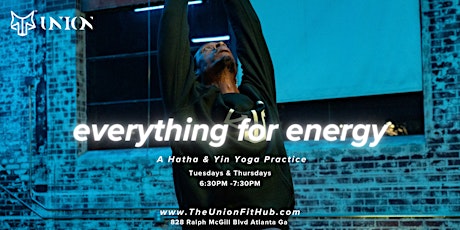 Hatha & Yin Yoga (Everything for Energy with Ray) *50% off*