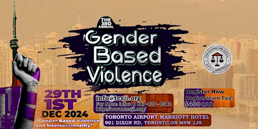 Imagem principal do evento THIRD ANNUAL INTERNATIONAL SUMMIT ON ENDING GENDER-BASED VIOLENCE 2024