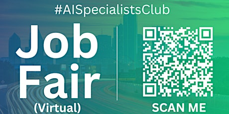 #AISpecialists Virtual Job Fair / Career Expo Event #Dallas #DFW