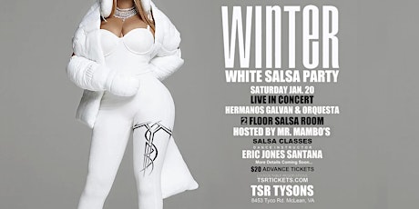 Imagem principal do evento WINTER WHITE SALSA PARTY