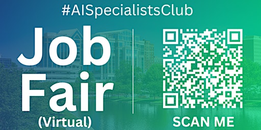 Imagen principal de #AISpecialists Virtual Job Fair / Career Expo Event #Nashville