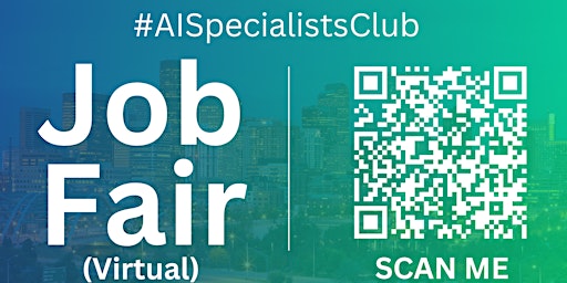 Imagem principal do evento #AISpecialists Virtual Job Fair / Career Expo Event #SanDiego