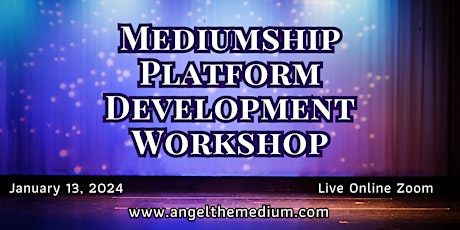 Imagen principal de Intensive Mediumship Platform Development Workshop