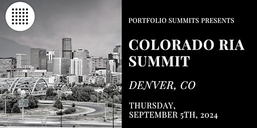 Immagine principale di Colorado RIA Summit 
