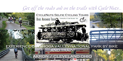 Primaire afbeelding van Cuyahoga Valley Scenic Railroad | Smart-guided Bike-Aboard Tour - Akron, OH
