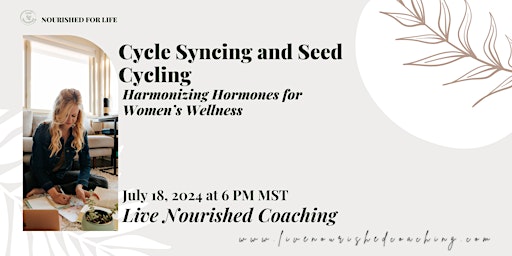 Cycle Syncing and Seed Cycling
