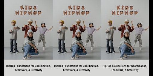 Kids HipHop Dance Class with BeatHunter Dance primary image