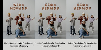 Kids HipHop Dance Class with BeatHunter Dance primary image